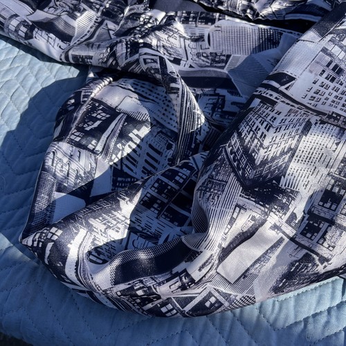 Ecko Unltd graffiti Reversible Hoodie The City Silky Inside 2x  Extremely Rare - Picture 22 of 24