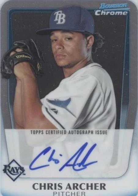Topps Chris Archer Baseball Sports Trading Cards & Accessories for