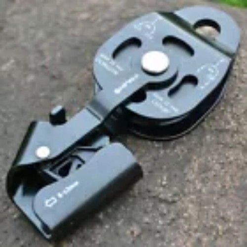 Heavy Lifting Pulling Device Rock Tree Climbing Rope Pulley Outdoor Rescue Gear - Picture 6 of 6