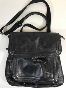 black leather backpack silver hardware