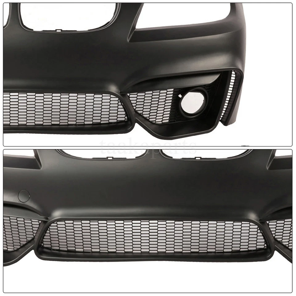 Fit M4 Style F80Bumper W/Fog Light For BMW E90 E91 3Series 2009-2011 Sedan Foto 2 de 4
