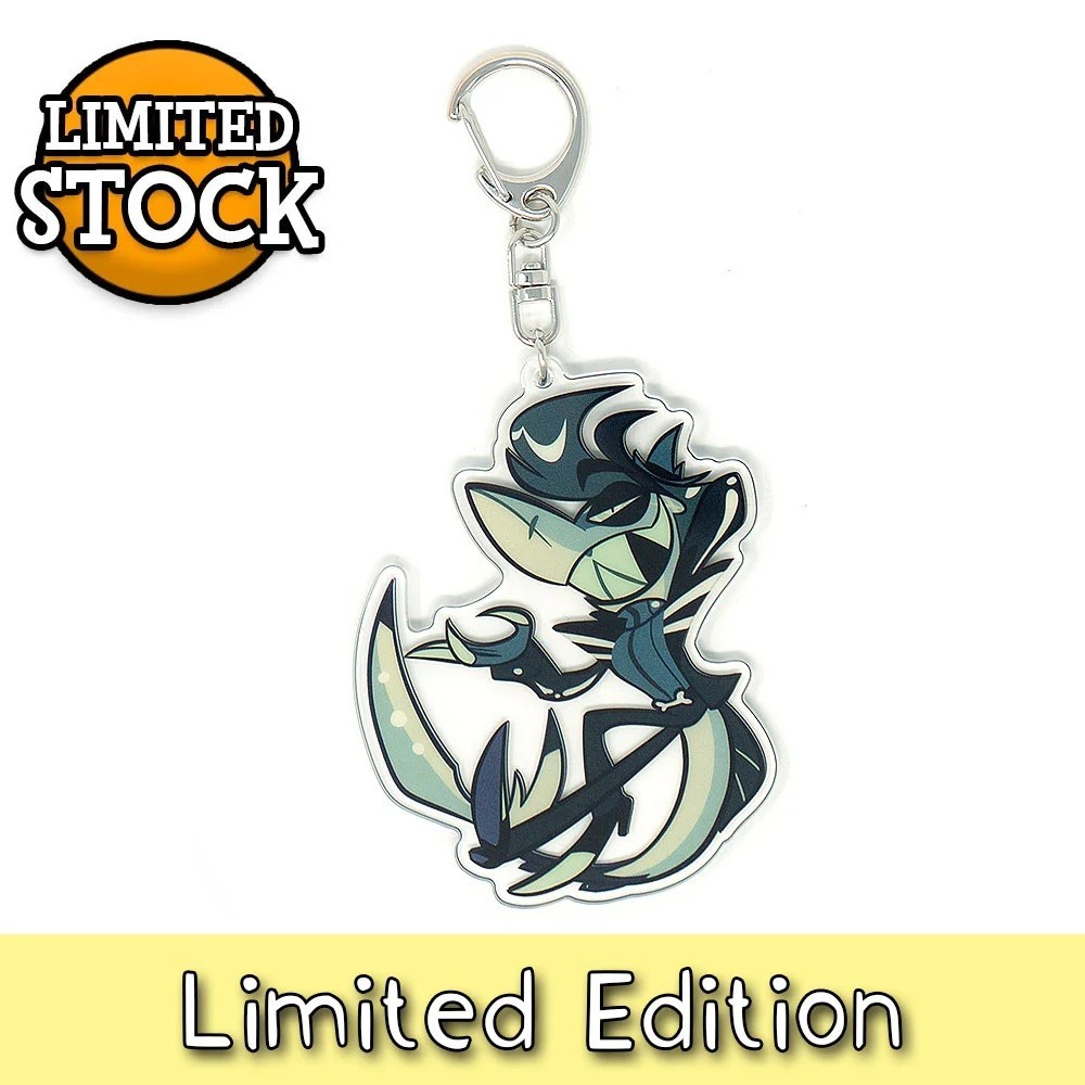 2022 Helluva Boss CHAZ THURMAN 3" Official Acrylic Keychain Ltd Ed Vivziepop