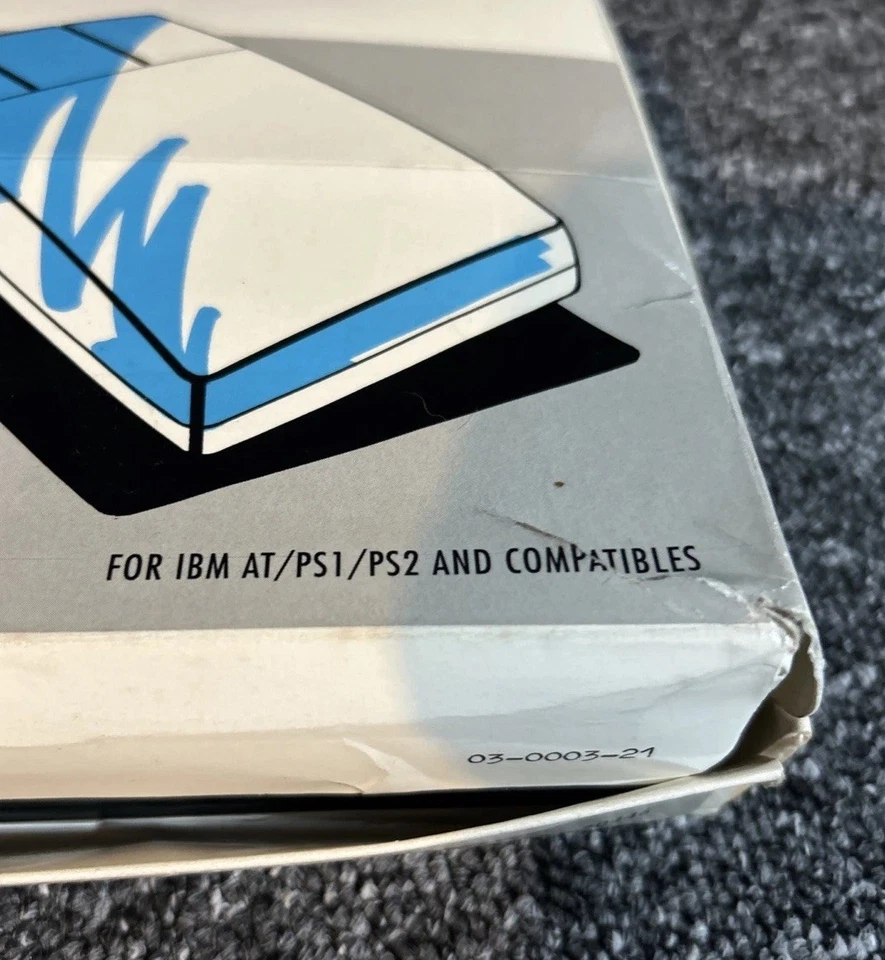 IBM AT/PS1/PS2 Compatible Corded Mouse Sicos New Old Stock Boxed - Image 3 of 4