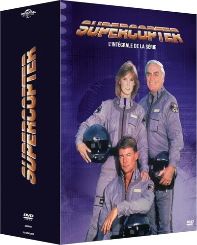 SUPERCOPTER INTEGRALE DE LA SERIE COFFRET 22 DVD ERNEST BORGNINE VF NEUF - Image 2