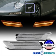 Led Side Markerturn Signalsequential For 2005-2012 Porsche 911 997 Boxster 987