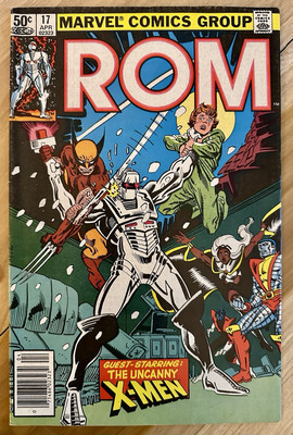 ROM #17 (Marvel, 1981) Newsstand Variant- Key Issue 1st App. Hybrid - VF