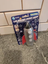 Meridian LED Rocketship Rocket Night Light