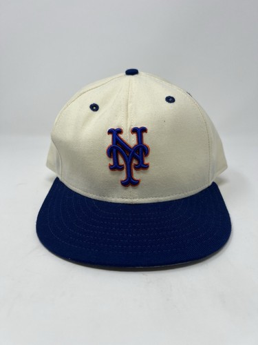 Vintage 93-95 New York Mets New Era Fitted Cap Mütze MLB Wolle Diamond Collection 7 1/4 - Bild 9 von 9
