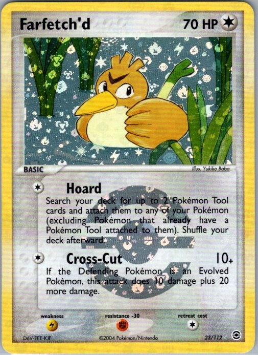 Farfetch'd 23/112 Rare FireRed & LeafGreen NM