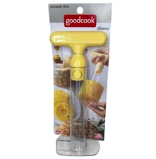 GoodCook Pineapple Slicer Corer Peeler Cutter Yellow BPA-Free Kitchen Tool NEW