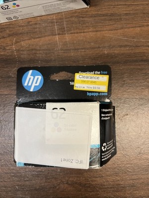 HP 62 Ink Cartridge Tri-color C2P06AN Sealed