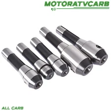 ALL-CARB 5Pcs R8 End Mill Holder 1/4" 3/8" 1/2" 5/8" 3/4" Adapter For Bridgeport