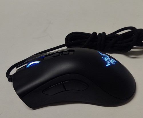 LOT OF 2 Razer Deathadder V2 RZ01-0321 Black Wired Gaming Mouse - Picture 9 of 14