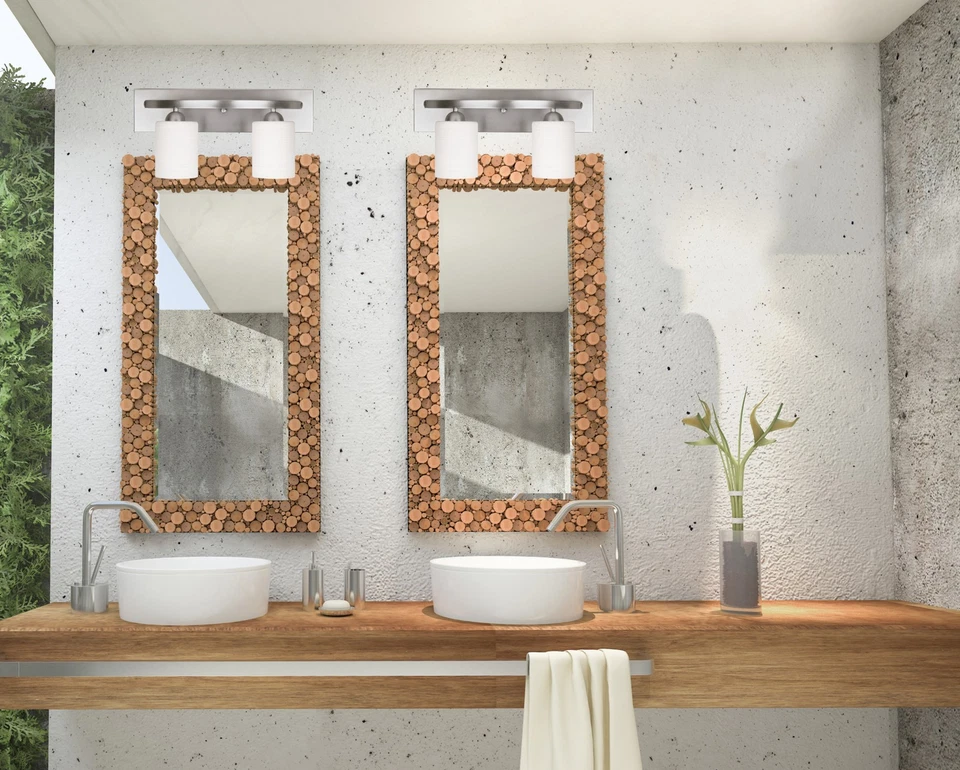 Canarm IVL370A02 Peltre Hampton 2 Luces 18"W Tocador Baño Luz Foto 2 de 2