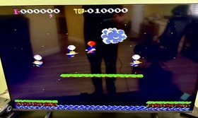 Balloon Fight (Nintendo NES, 1986)- Autentic w/ Manual & Official Dust Protector