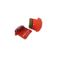 Kool Stop Pr.Scheibenbremsbelaege Shimano Saint Aero-Kool Rot,Grau