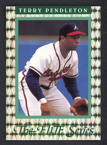 Terry Pendleton #16 1992 Panini Donruss Elite card