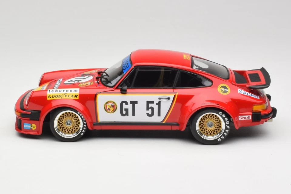 155766451 Porsche 911 934 n51 T.Hezemans Winner ADAC 300km 1976 Minichamps 1/18 - Photo 3/4