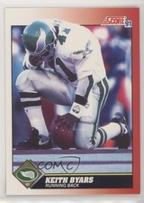 1991 Score Keith Byars #220 te2