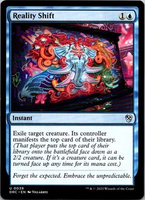Reality Shift - 39 - Commander: Aetherdrift - Magic MTG - NM - B3G1