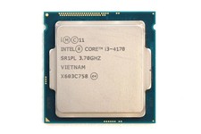 Intel Core i3-4170 3.70 GHz Dual-Core 3 MB LGA 1150 Processor P/N: SR1PL Tested