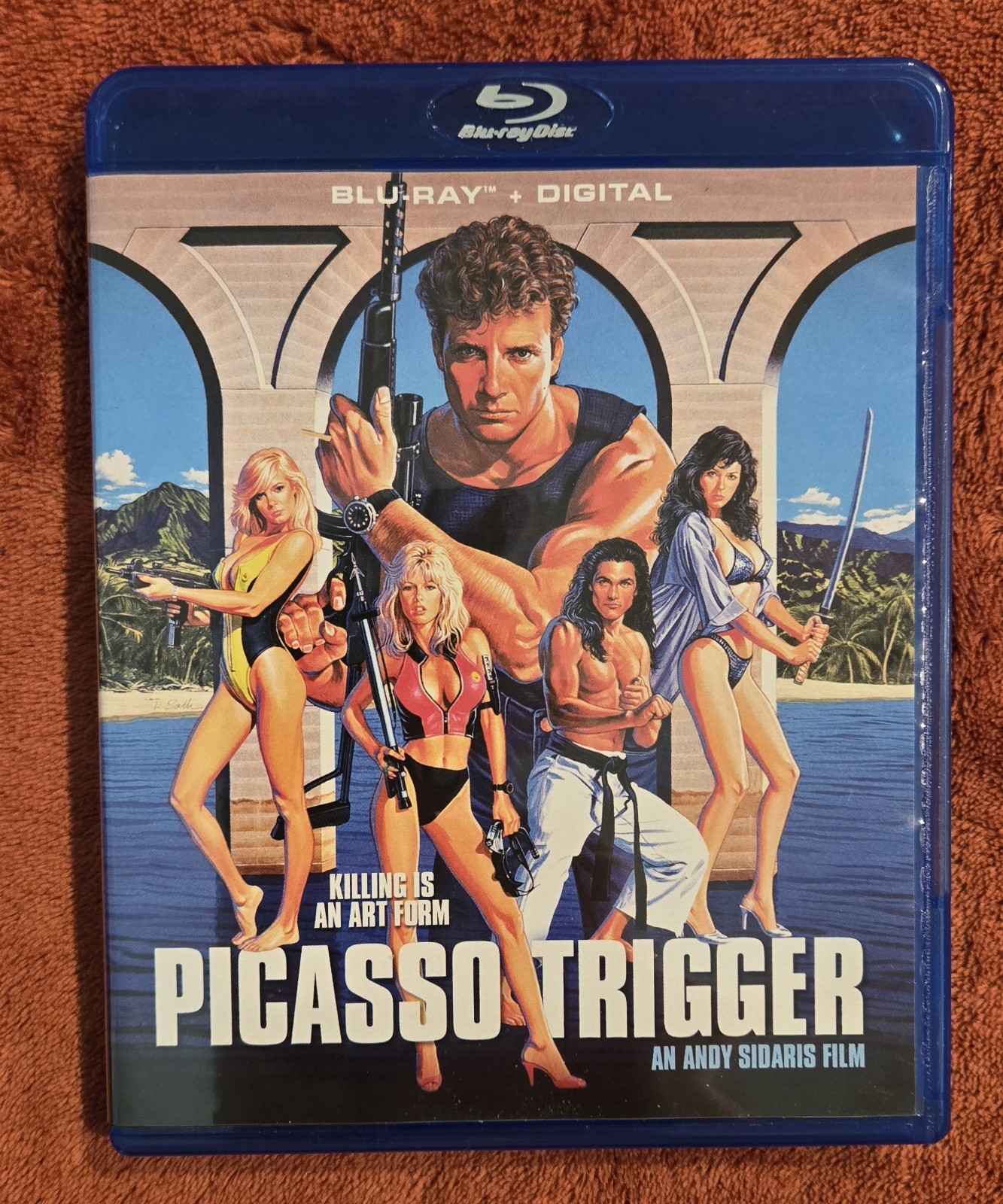 Picasso Trigger 1988 Blu-ray Andy Sidaris OOP Rare Mill Creek