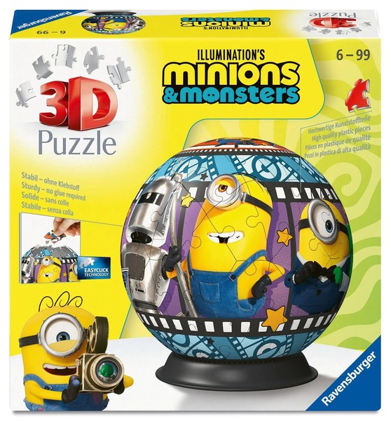 3D Puzzle-Ball Minions 3 | Erlebe Puzzeln In Der 3. Dimension | Deutsch | Spiel-image