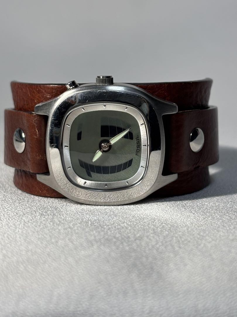 Fossil JR8163 & Jr8260 Watch Band Jr-8163 Brown Leather 16