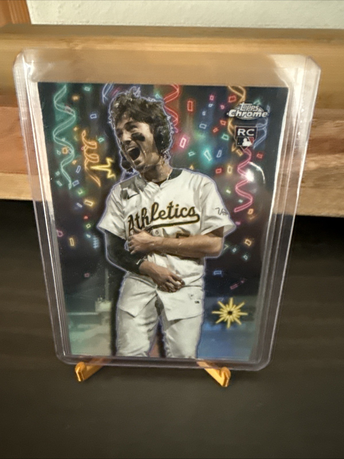 2025 Topps Chrome Update Jacob Wilson Celebracion #CT-1 Rookie RC Athletics SSP