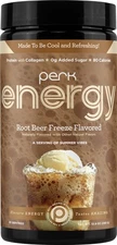 Perk Energy Root Beer Freeze Flavored (20 Servings) - Soy Free, Peanut Free