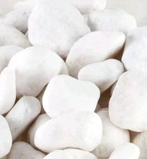 White Pebbles Plants Garden Vases 7 Lb Rocks Gravel Decorative Stones Aquarium
