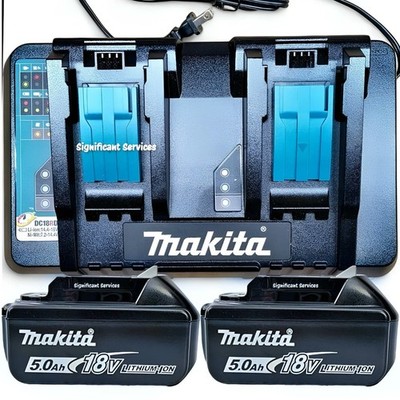 XNJTG Batterie de Rechange 5Ah pour Batteries akita 18 V Li-ION pour