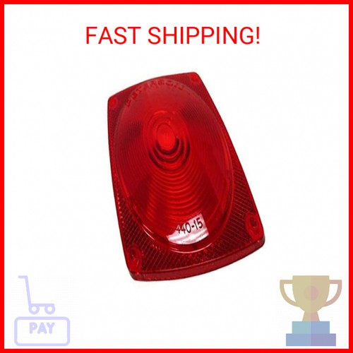 Peterson Manufacturing 440-15 Replacement Lens for Combination Tail Light Red 4. - Picture 2 of 2