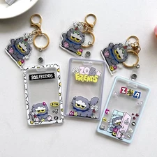 Kpop Idol G-DRAGON Photo Holder Key Ring ZOA Photocard Protective Sleeve