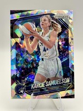 2025 Panini Prizm WNBA #102 Karlie Samuelson Ice Prizms 2