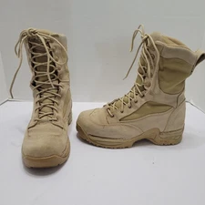 Danner Desert Tan TFX Rough Out GTF Women's Size 6.5 8" Combat Boots Nice 