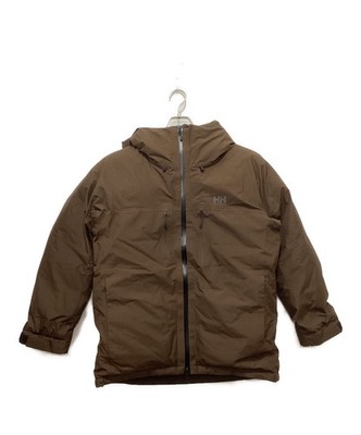 HELLY HANSEN Slick Down Jacket Size: M Brown HH12367 Men