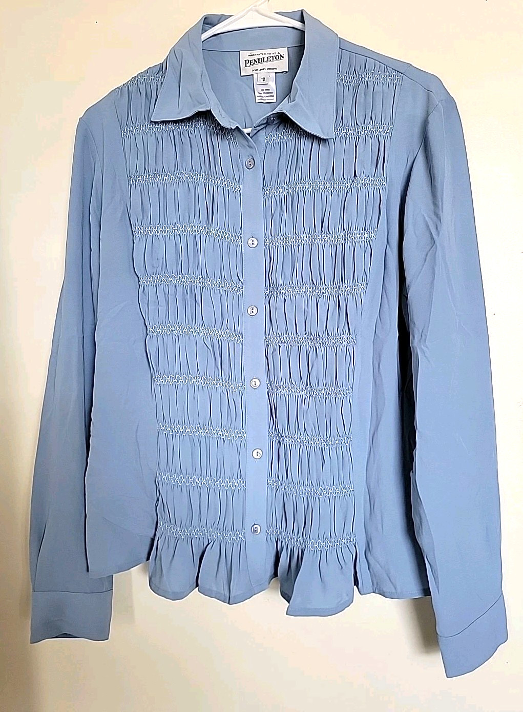 Pendleton Button up  Blouse Classic Business Look… - image 1