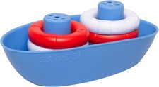 Boat  Buoys Bath Toys, Bath Time Toys for Toddlers, 1 Boat and 4 Buoys