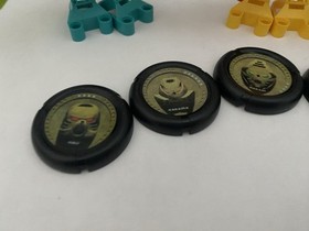 2001 McDonalds Lego Bionicle TOHUNGA - Toa Matoran Set with 6 Discs Complete