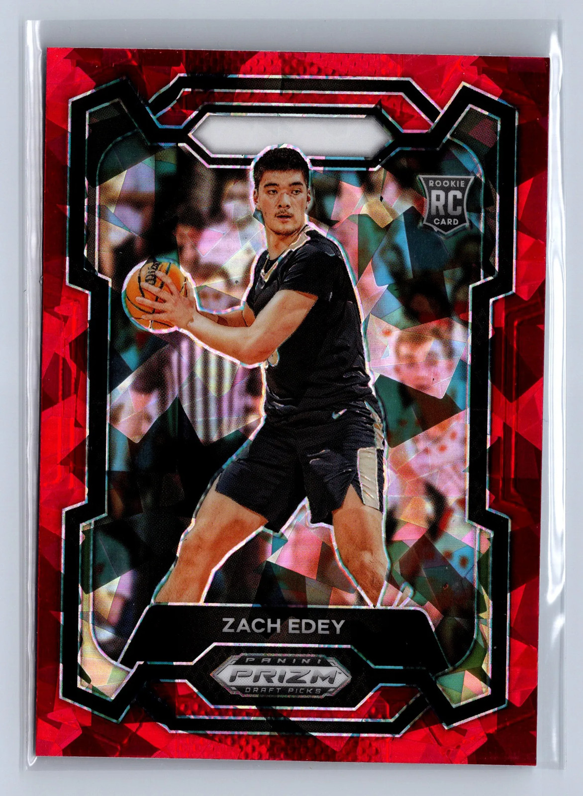 2024 Panini Prizm Draft Picks Zach Edey Red Ice #1