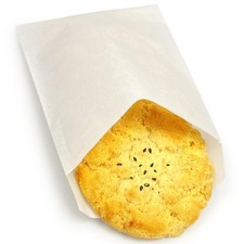Wax Paper Snack Bags, Glassine Bags 5x7 Inches, 200 Pcs White Paper Cookie Sl...