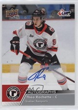 2022-23 Upper Deck CHL Auto Theo Rochette #61 Auto 0r4