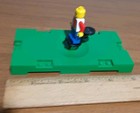 LEGO Red & Blue Soccer Minifigure  #18 From Set 3401 Spring Stand And Field Part — photo 2