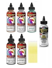 Unicorn SPiT Gel Stain & Glaze in One 4 oz. Bundles with Transforming Sparkling