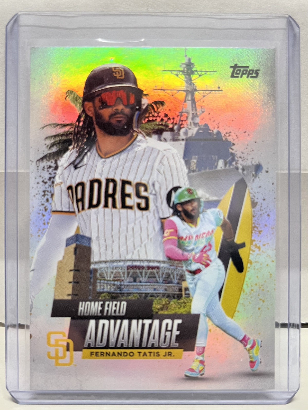 Fernando Tatis Jr Home Field Advantage 2025 Topps Series 1 #HA-10 HFA SP