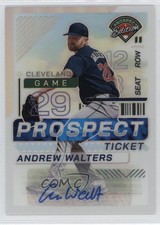 2024 Panini Prospect Edition Silver Prizm Signatures Andrew Walters Auto 1n9c
