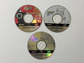 Sega Saturn The King of Fighters Best Collection, used, box & manual included