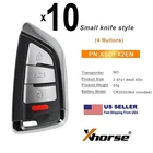 Xhorse XSDFX2EN Small Knife Style 4 Button Universal Smart Key For VVDI Key Tool