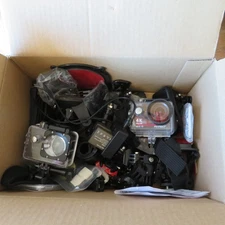 AKASO Ek7000 Ultra HD 4k WiFi Sports Action Camera with Mounting Brackets Lot